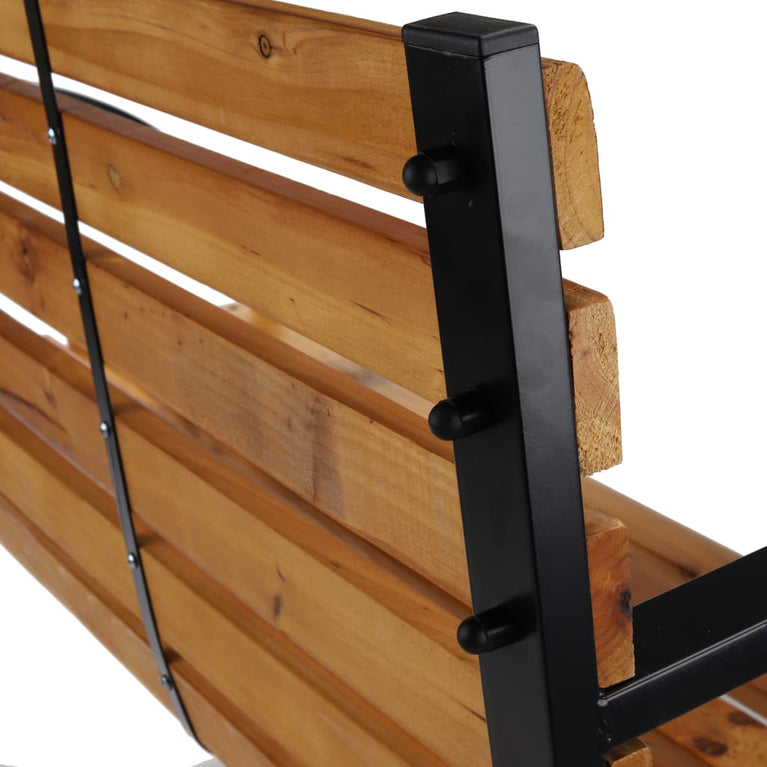 HI Parkbankje 122x60x81 cm bruin