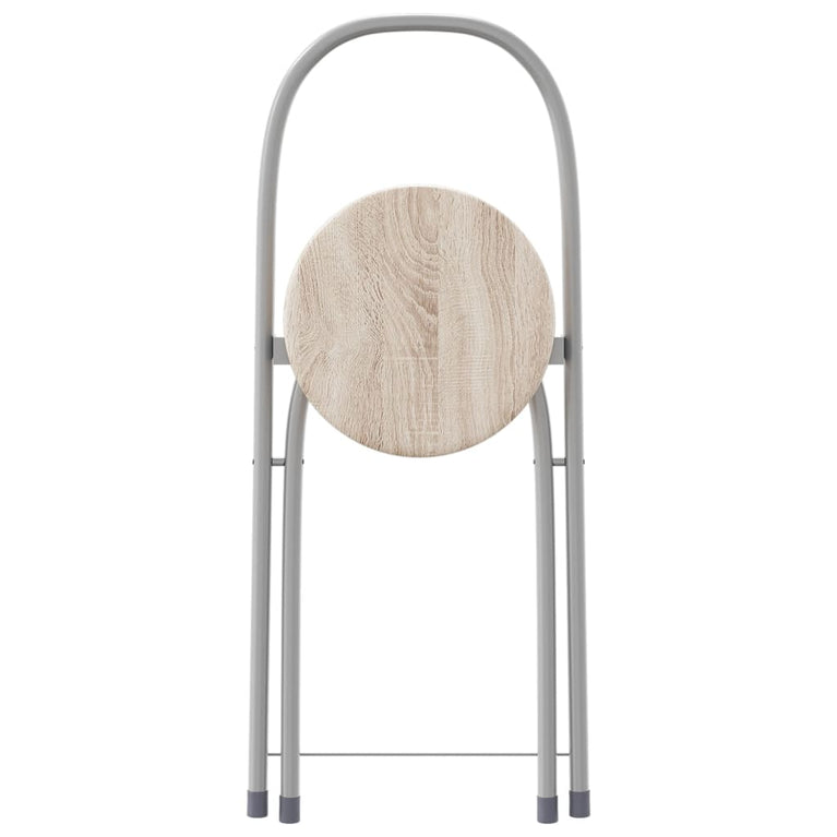 Eetkamerset opvouwbaar 5-dlg MDF