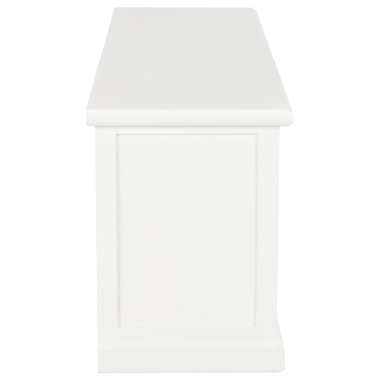 Tv-meubel 120x30x40 cm hout wit