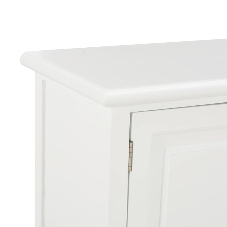 Tv-meubel 120x30x40 cm hout wit