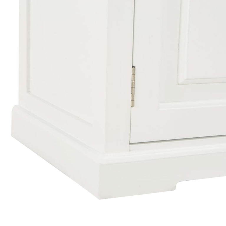 Tv-meubel 120x30x40 cm hout wit
