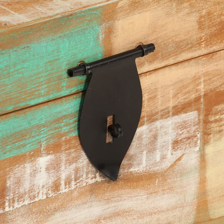 Opbergkist massief gerecycled hout