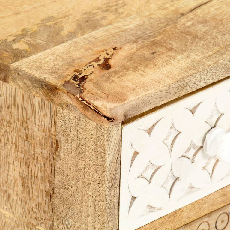 Tv-meubel 120x30x40 cm massief mangohout