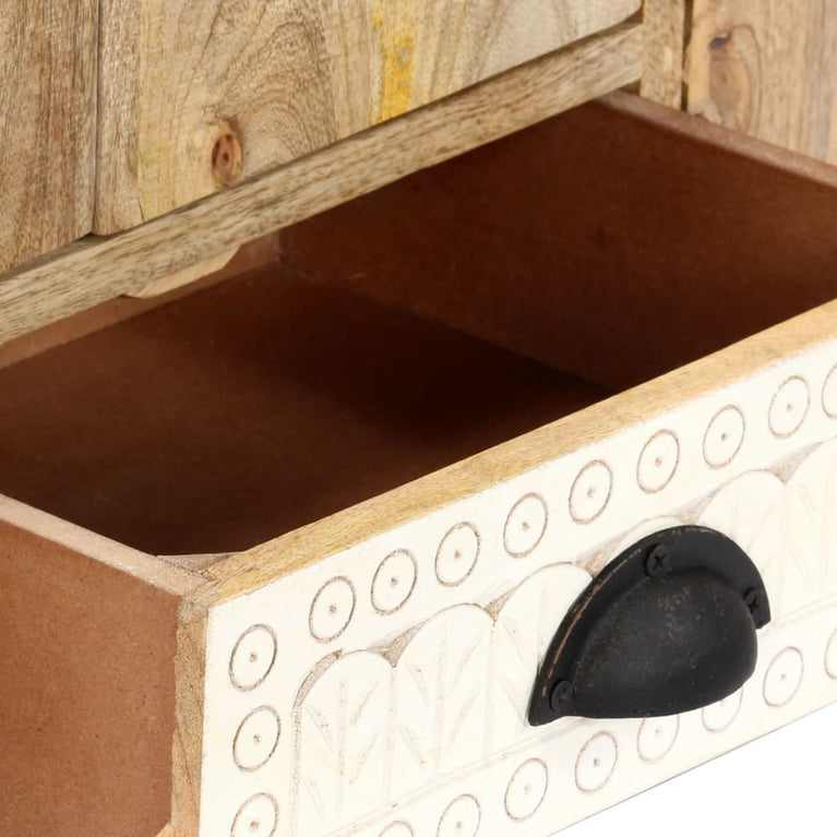 Tv-meubel 120x30x40 cm massief mangohout