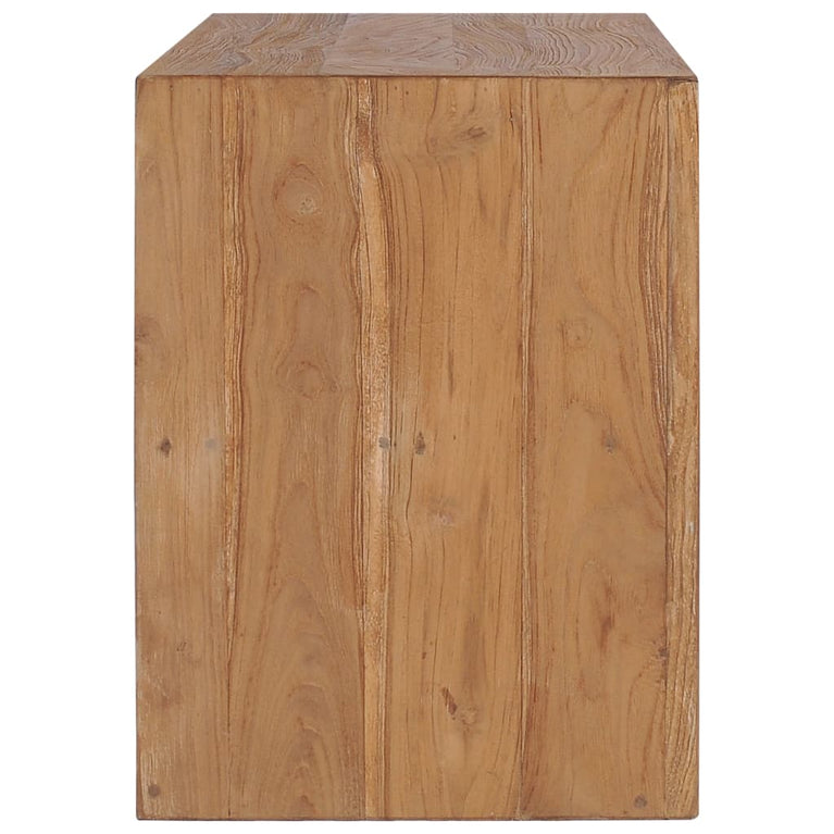 Tv-meubel 90x30x40 cm massief teakhout