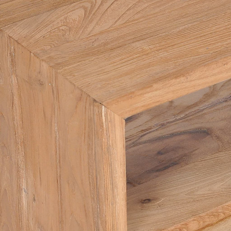 Tv-meubel 90x30x40 cm massief teakhout