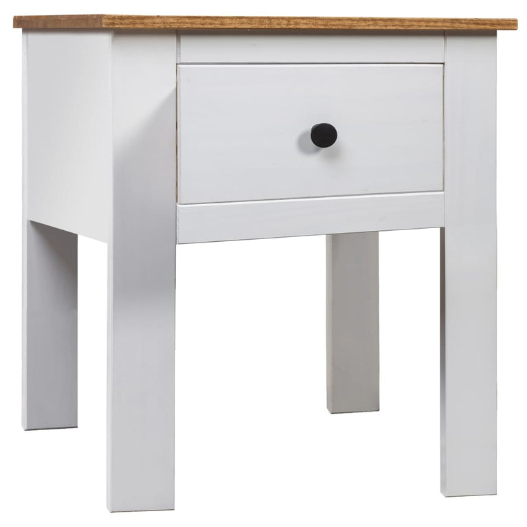 Nachtkastje Panama Range 46x40x57 cm grenenhout wit