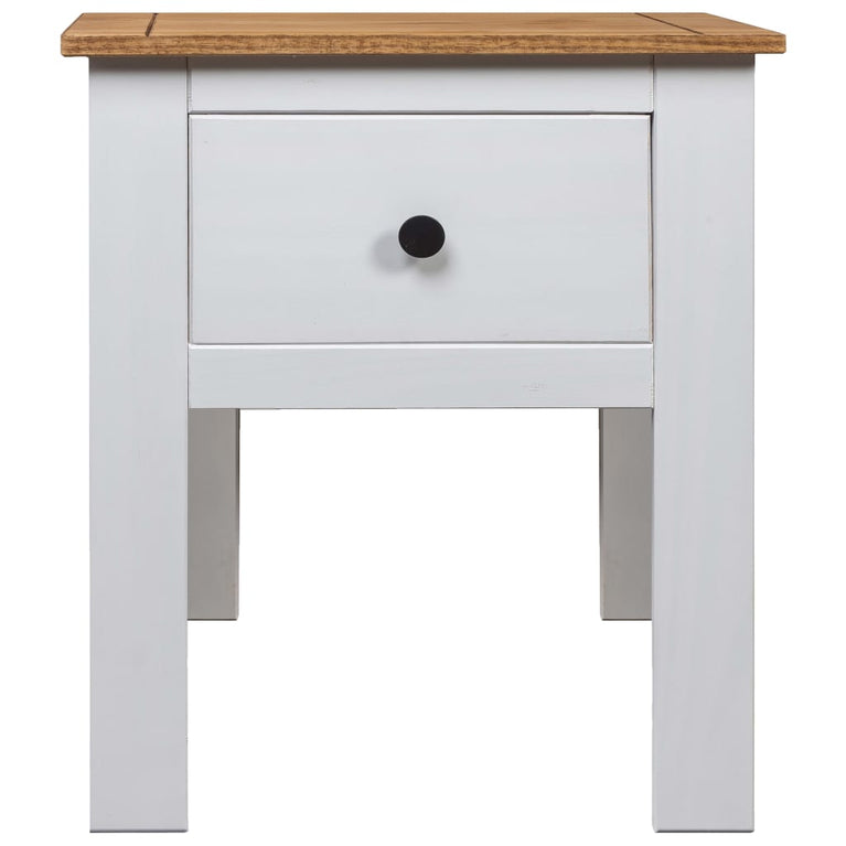 Nachtkastje Panama Range 46x40x57 cm grenenhout wit