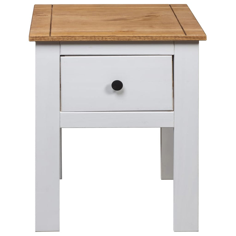 Nachtkastje Panama Range 46x40x57 cm grenenhout wit