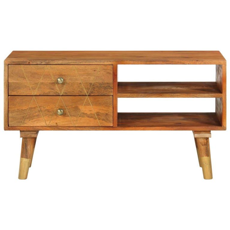 Tv-meubel 85x35x47 cm massief mangohout