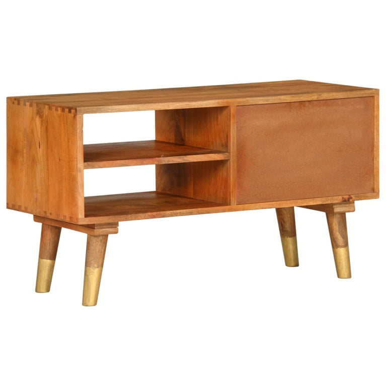 Tv-meubel 85x35x47 cm massief mangohout