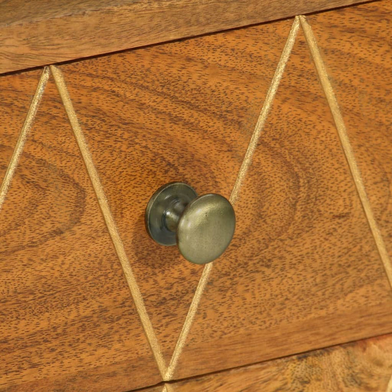 Tv-meubel 85x35x47 cm massief mangohout