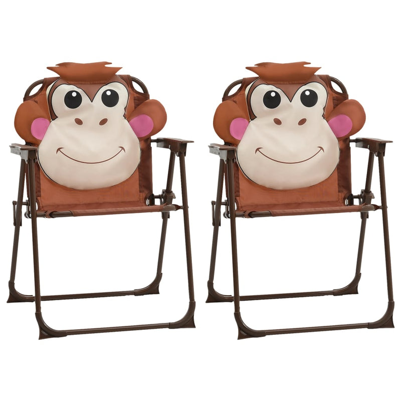 3-delige Bistroset voor kinderen met parasol bruin