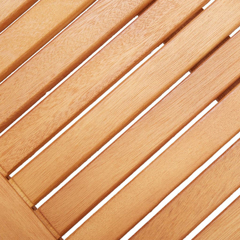 Tuinbank 2-zits 120 cm massief eucalyptushout