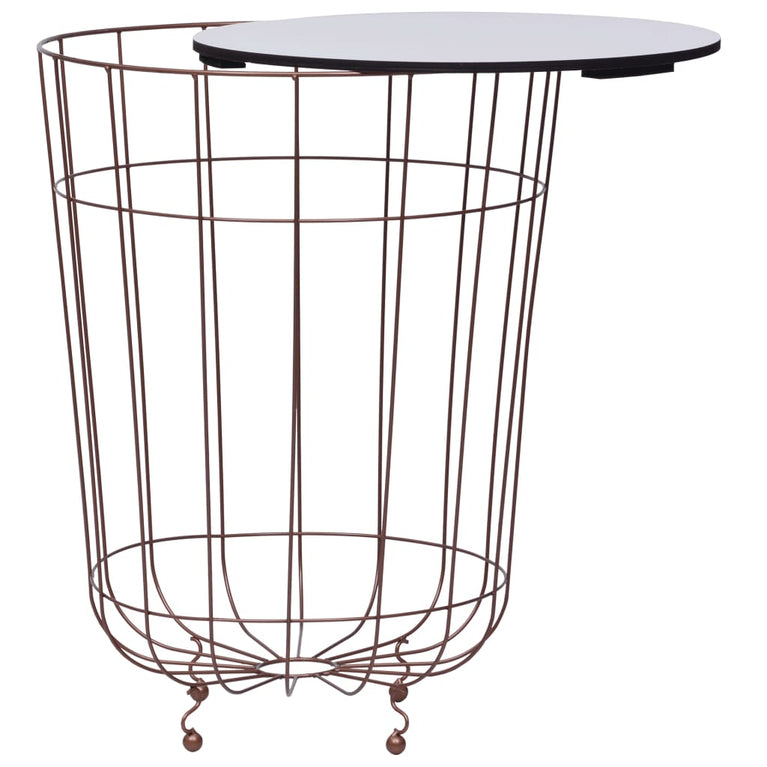 Salontafel Ø40 cm goudkleurig