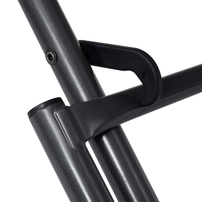 Klaptafel gaas 80x80x72 cm staal antraciet