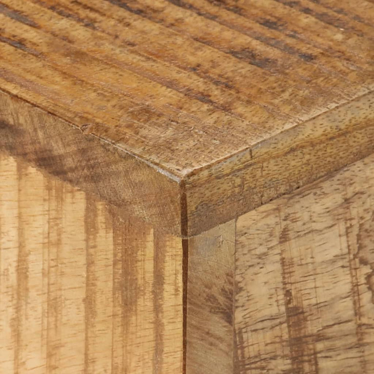 Salontafel 68x68x41 cm ruw mangohout