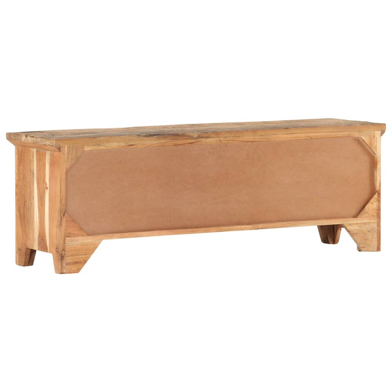 Tv-meubel 120x30x40 cm massief acaciahout en gerecycled hout