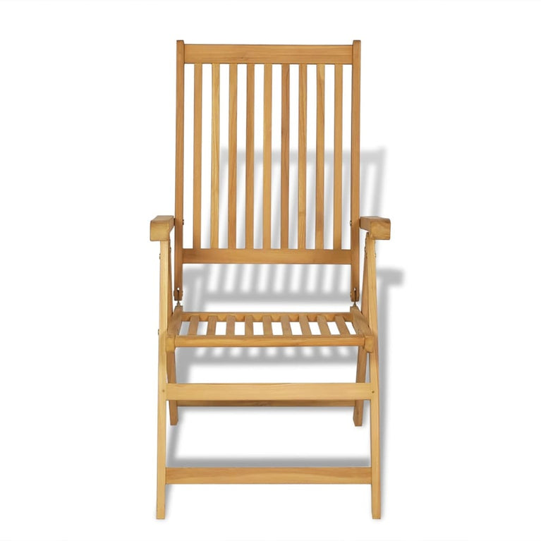 7-delige Tuinset massief teakhout