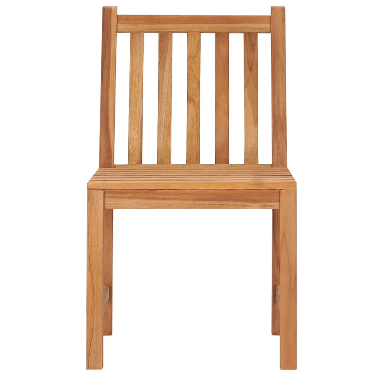 7-delige Tuinset massief teakhout