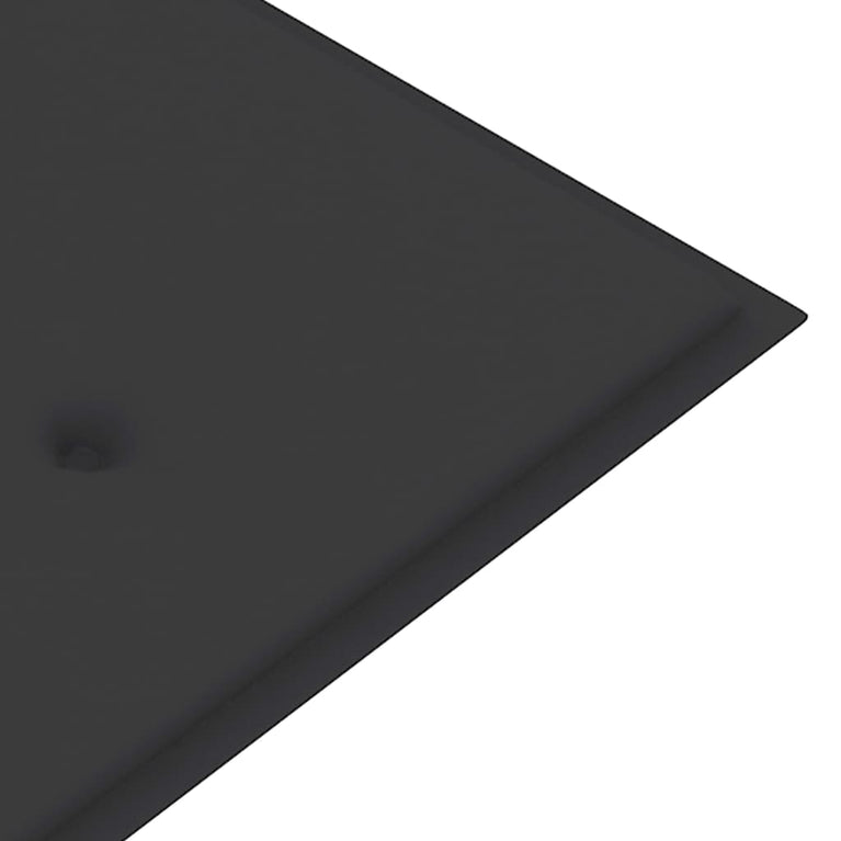 Tuinbank 2-zits met kussen 120 cm massief eucalyptushout