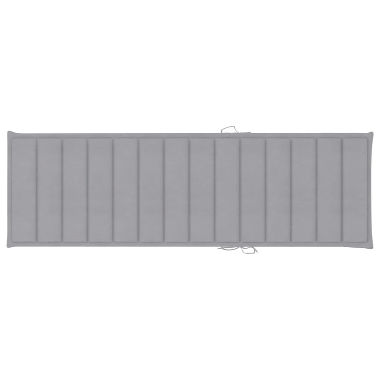 Ligbed met kussen massief acaciahout