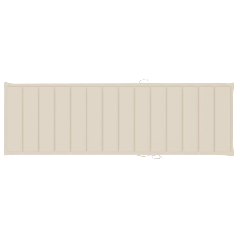 Ligbed met kussen massief acaciahout