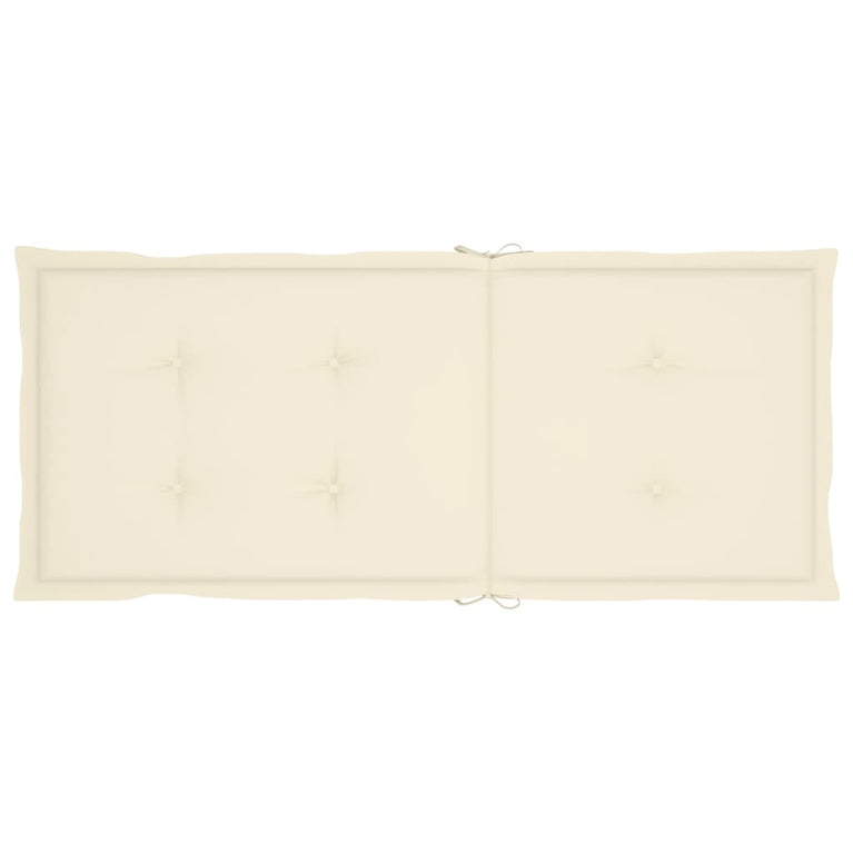 Tuinstoelen 3 st inklapbaar met kussens massief acaciahout