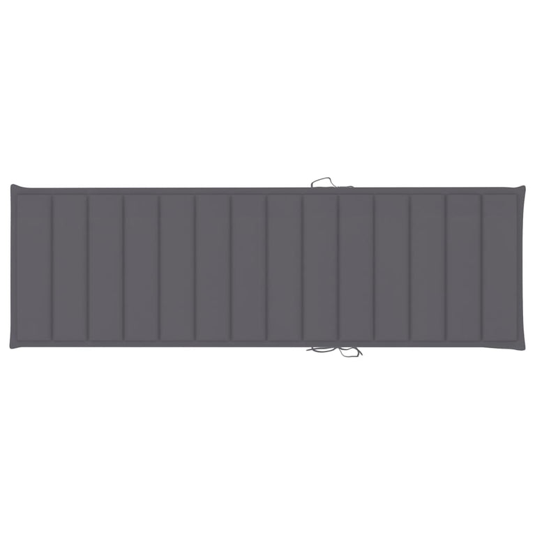 Ligbed met kussen massief acaciahout