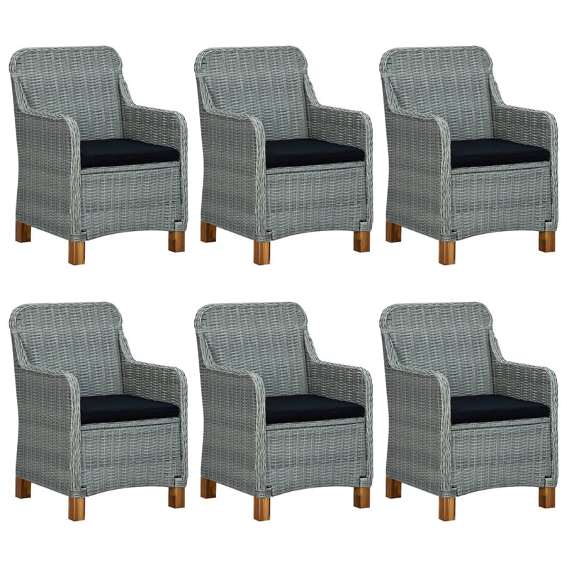 9-delige Tuinset lichtgrijs