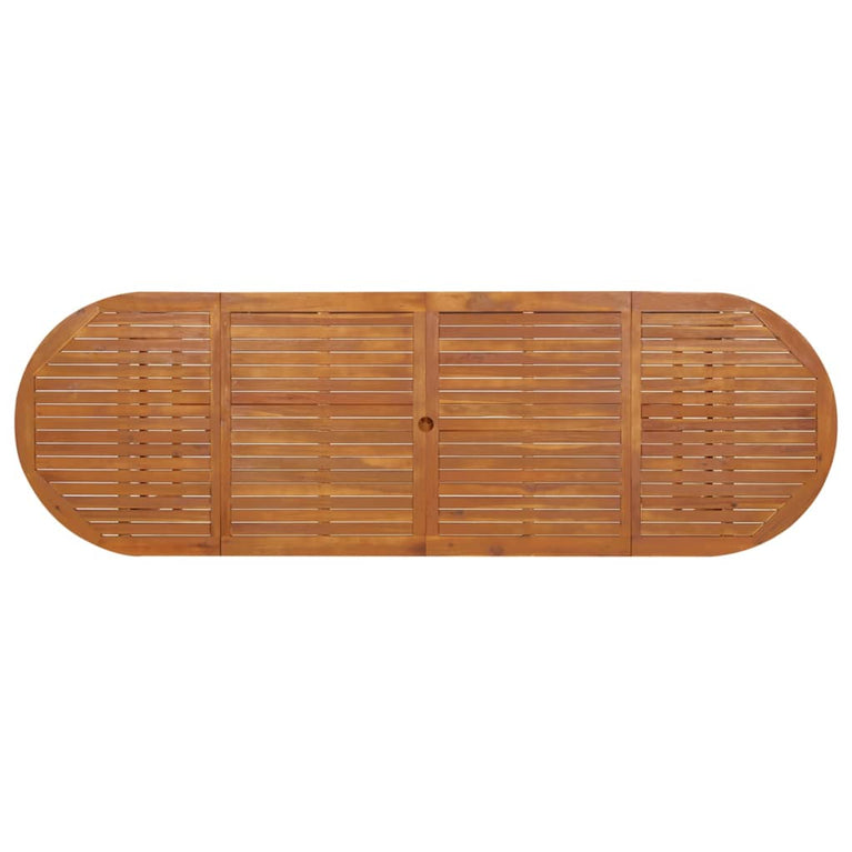 Tuintafel 280x90x75 cm massief acaciahout