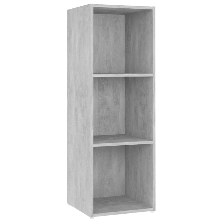 Tv-meubel 107x35x37 cm spaanplaat betongrijs