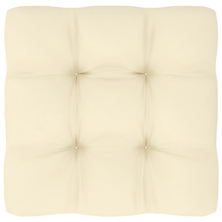 9-delige Loungeset met kussens massief grenenhout