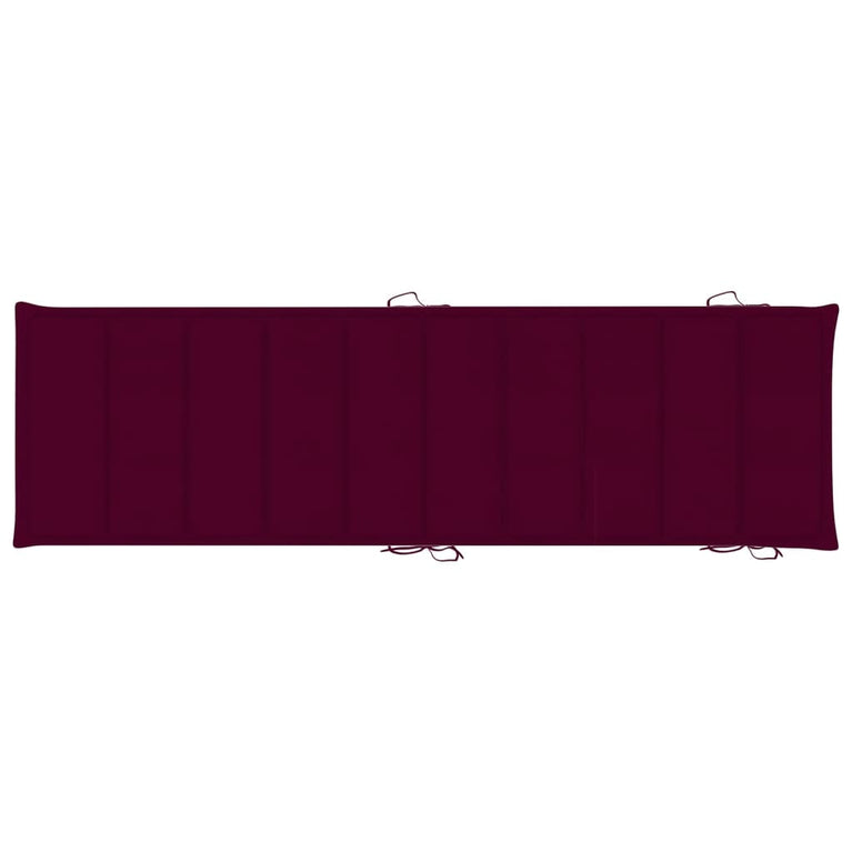 Ligbedden 2 st met kussens massief acaciahout