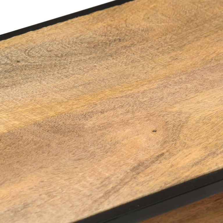 Tv-meubel 110x30x45 cm ruw mangohout