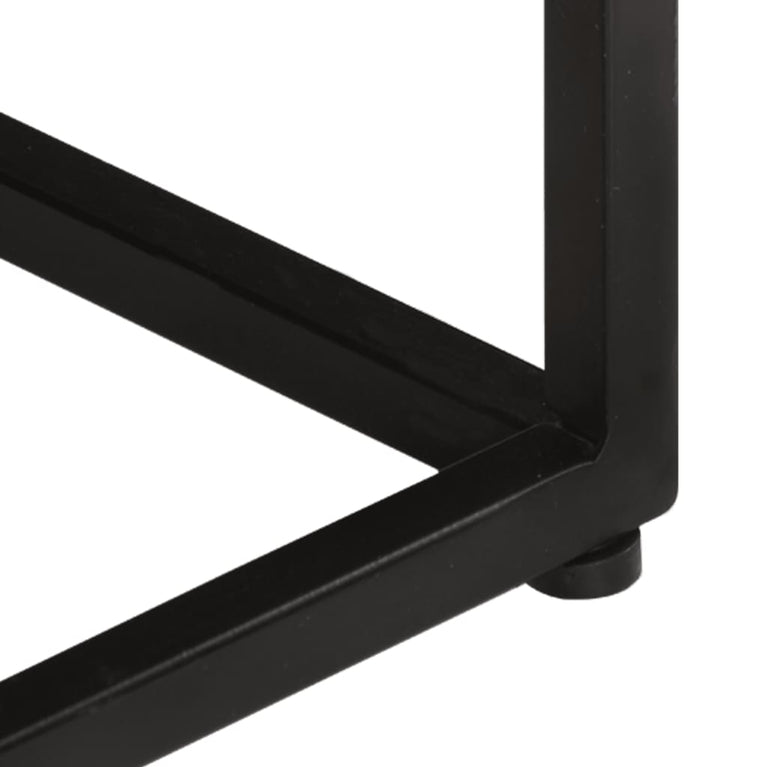 Tv-meubel 110x30x45 cm ruw mangohout