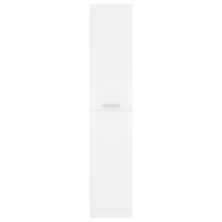 Apothekerskast 30x42,5x150 cm spaanplaat wit