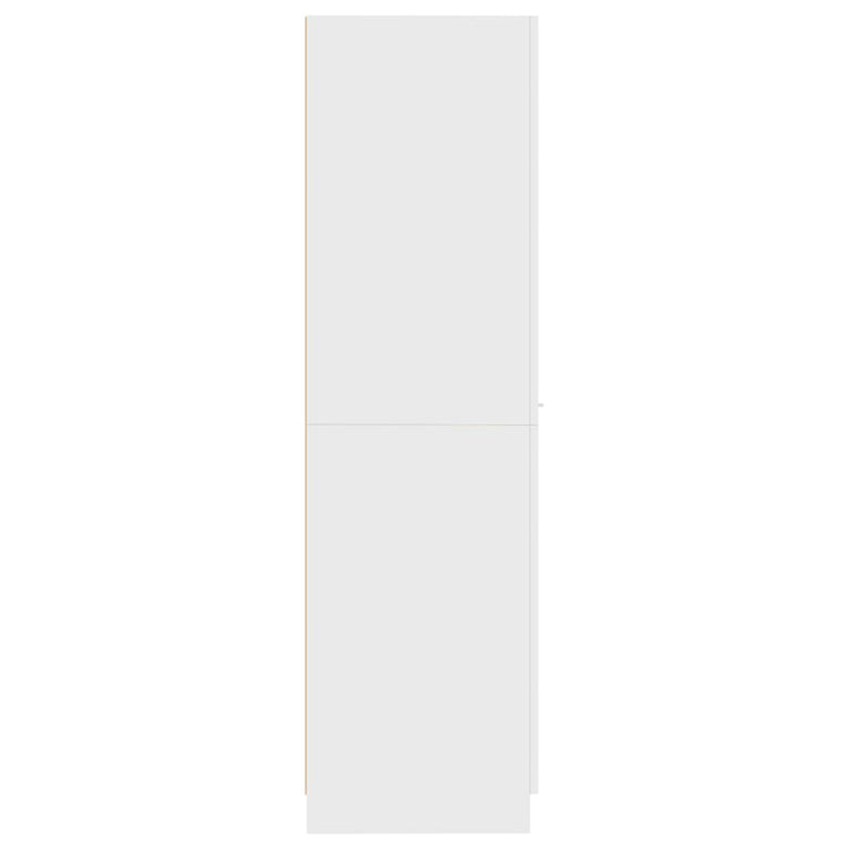 Apothekerskast 30x42,5x150 cm spaanplaat wit