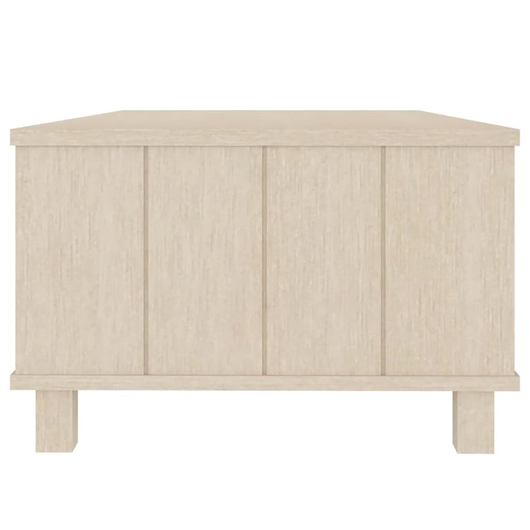 Salontafel HAMAR 100x55x35 cm massief grenenhout honingbruin