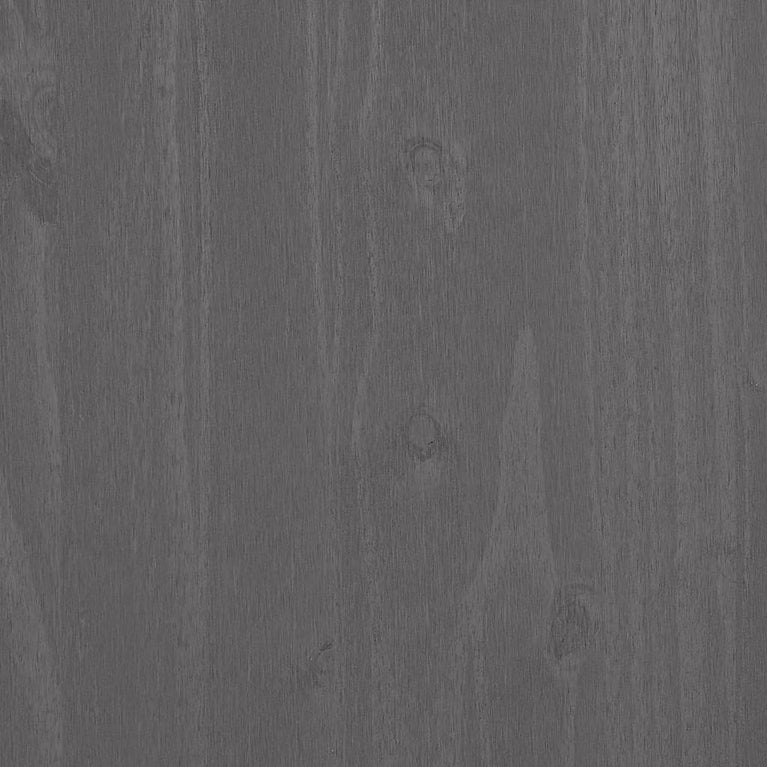Tv-meubel HAMAR 158x40x40 cm massief grenenhout lichtgrijs