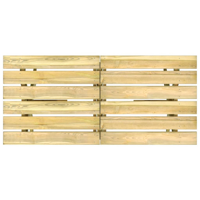 Tuintafel 160x73x70 cm geïmpregneerd grenenhout