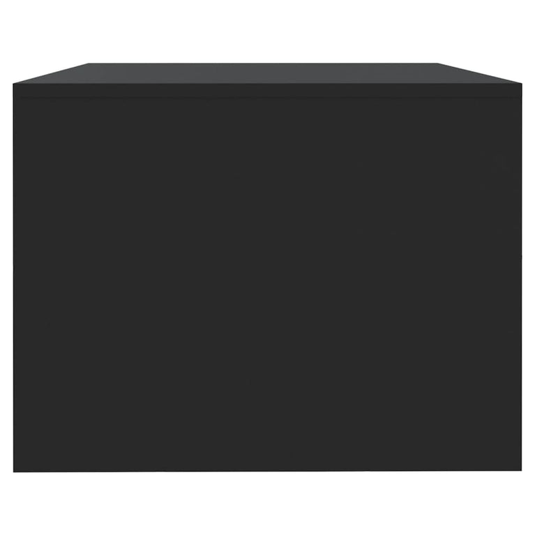 Salontafel 102x50x45 cm bewerkt hout zwart