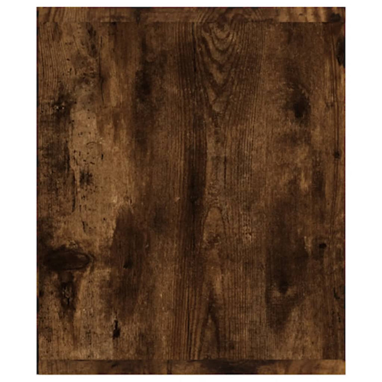 Boekenkast / tv-meubel 36x30x143 cm bewerkt hout gerookt eiken