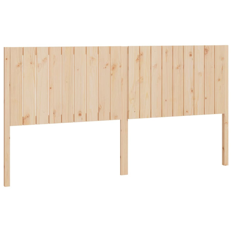 Hoofdbord 185,5x4x100 cm massief grenenhout