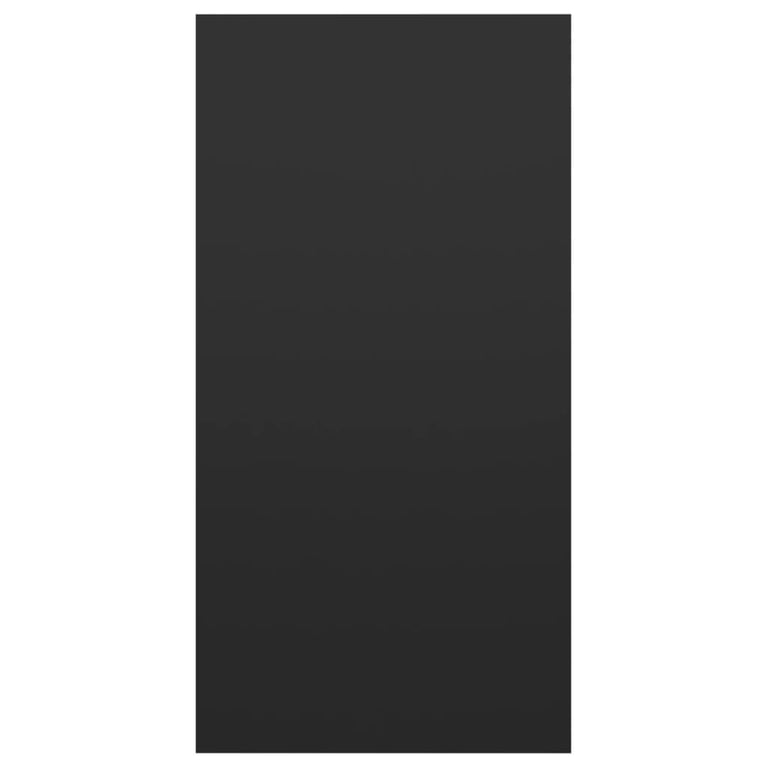 4-delige Tv-meubelset bewerkt hout zwart