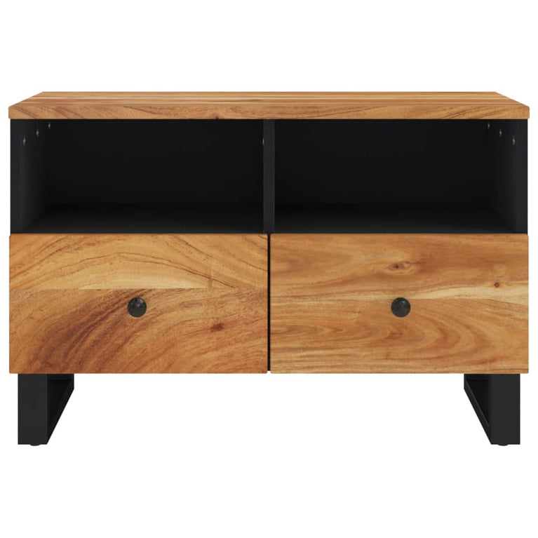 Tv-meubel 70x33x46 cm massief acaciahout