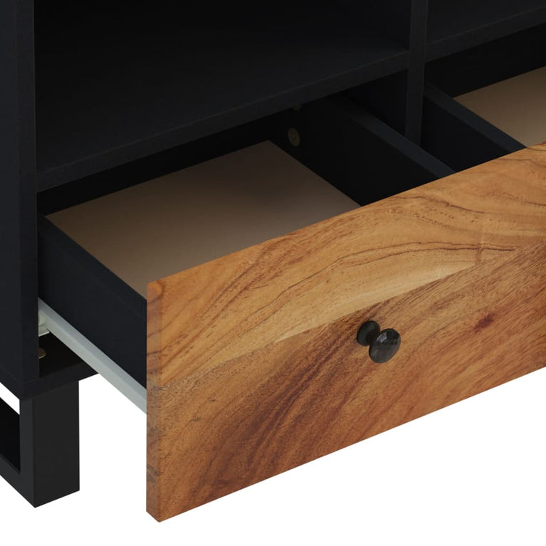 Tv-meubel 70x33x46 cm massief acaciahout