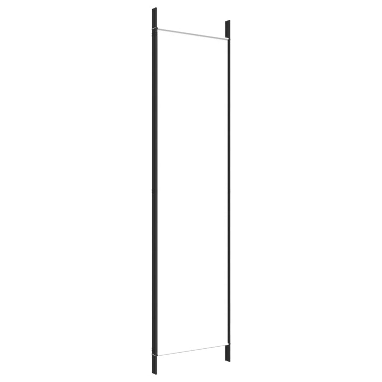 Kamerscherm met 3 panelen 150x200 cm stof wit