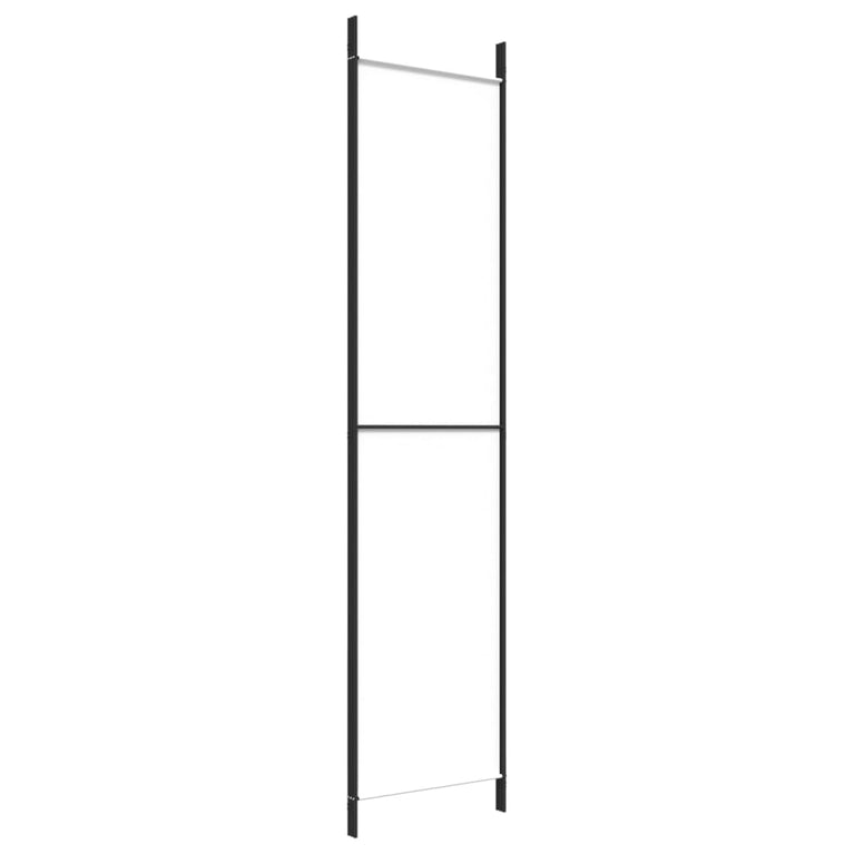Kamerscherm met 3 panelen 150x220 cm stof wit