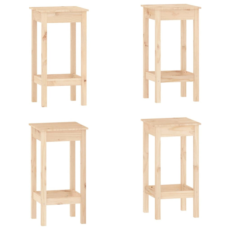 5-delige Barset massief grenenhout